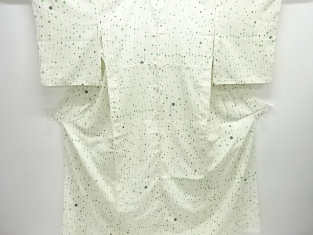 JAPANESE KIMONO / KOMON FOR SUMMER / STRIPE