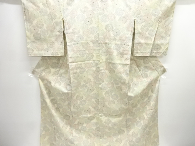 JAPANESE KIMONO / HITOE SHIOZAWA KIMONO / WOVEN KIKU 
