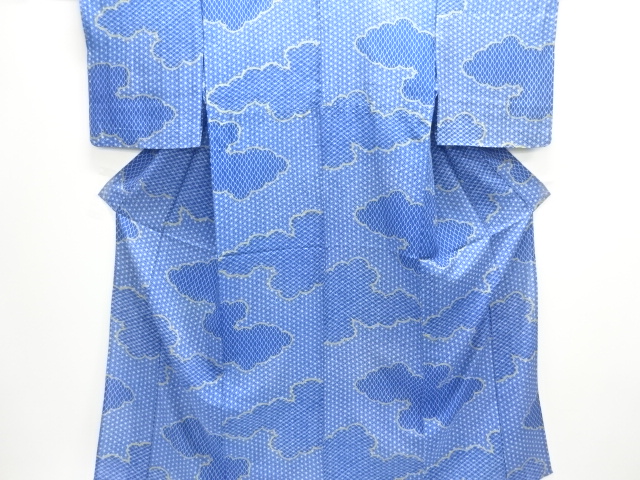 JAPANESE KIMONO / KOMON FOR SUMMER / CLOUD & ASANOHA 