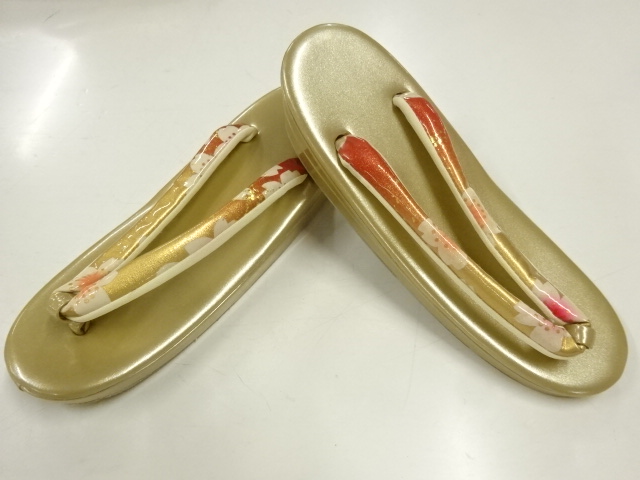 JAPANESE KIMONO / ZORI (SIZE:  L)