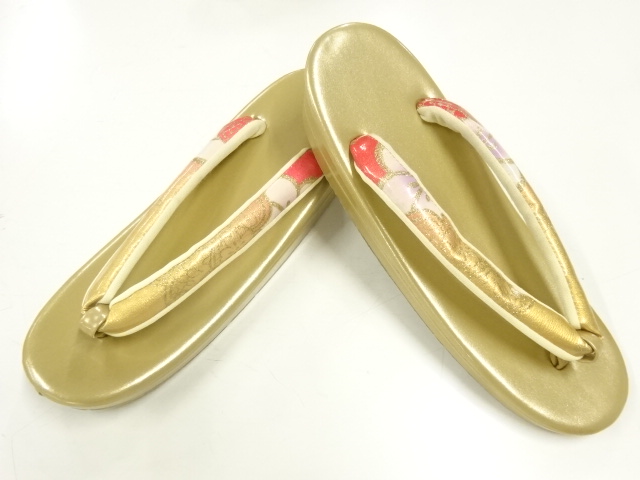 JAPANESE KIMONO / ZORI (SIZE:  L)