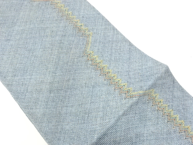 JAPANESE KIMONO / WOVEN VARIATION STRIPE PATTERN NAGOYA OBI