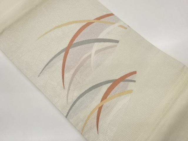 JAPANESE NAGOYA OBI FOR SUMMER / WOVEN GRASS