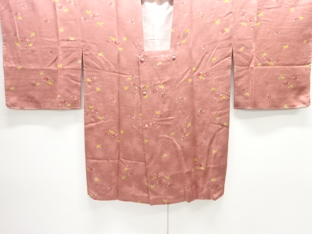 未使用品　椿模様道行コート