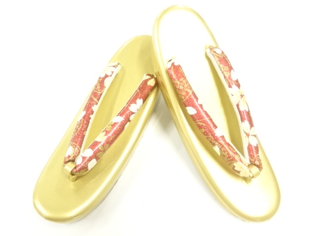 JAPANESE KIMONO / JAPANESE-STYLE ZORI (SIZE LL)