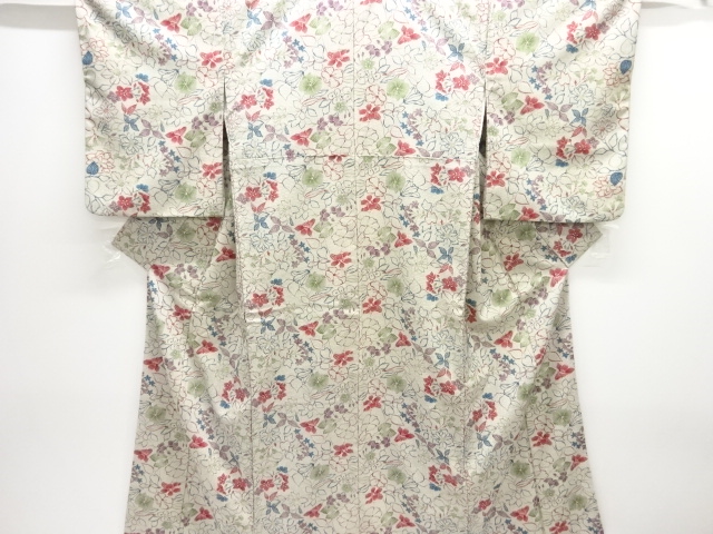 JAPANESE KIMONO / FLORAL PLANTS