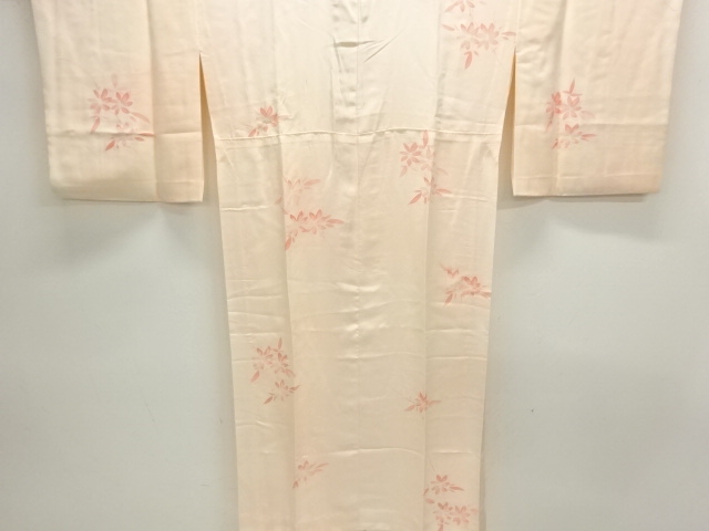 花模様単衣長襦袢