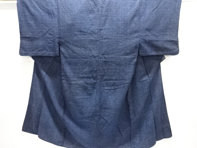 JAPANESE KIMONO / ANTIQUE COTTON AUTHENTIC KURUME KASURI ABSTRACT PATT