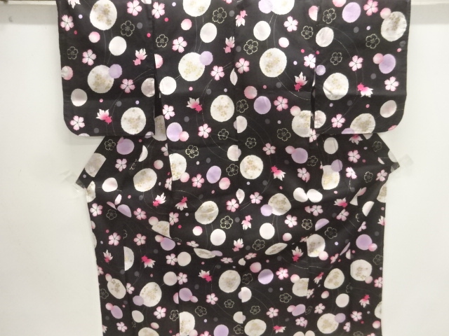 JAPANESE KIMONO / YUKATA / KOBAI / SAKURA & GOLDEN FISH 
