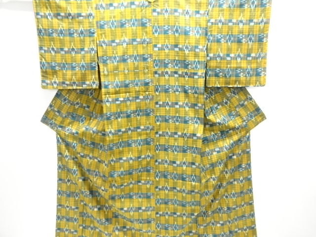 JAPANESE KIMONO / HITOE / TSUMUGI / RYUKYU KASURI