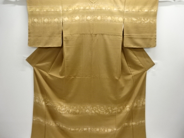 JAPANESE KIMONO / UNUSED HOMONGI / ABSTRACT PATTERN / ARTIST WORK 