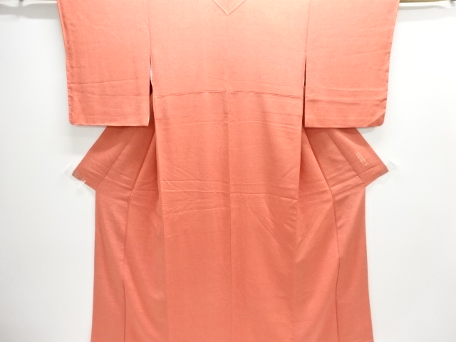 未使用品　住田双光・服部光擴作　極鮫小紋着物