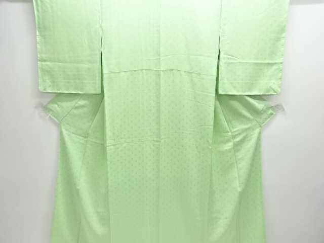 JAPANESE KIMONO / SEIGAIHA PATTERN WOVEN TSUKESAGE IROMUJI