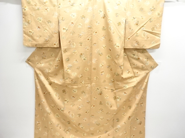 JAPANESE KIMONO / KOMON / FLORAL PLANTS