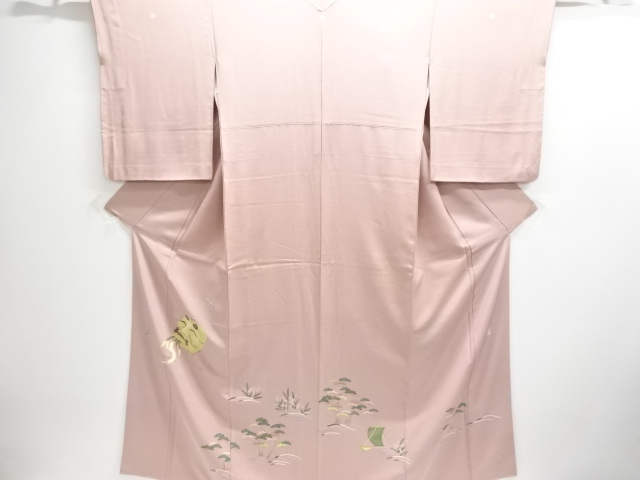 JAPANESE KIMONO / IRO-TOMESODE / ARTISAN WORK