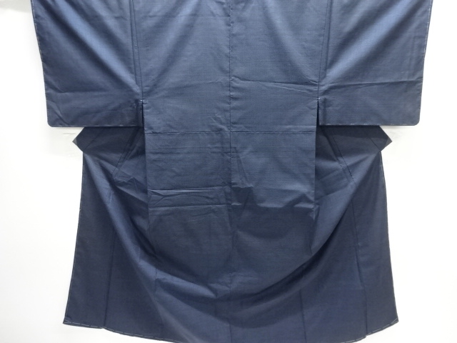 未使用品　本場泥大島紬100亀甲男物着物（キングサイズ）