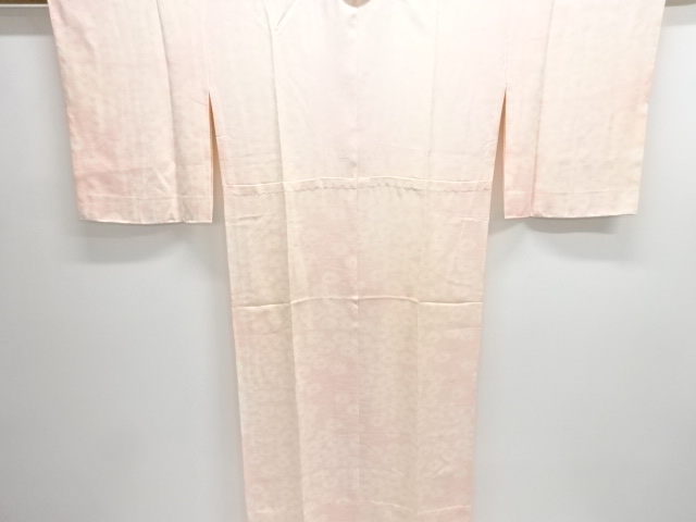 未使用品　菊模様単衣長襦袢