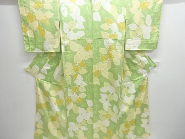 JAPANESE KIMONO / KOMON / LEAF 