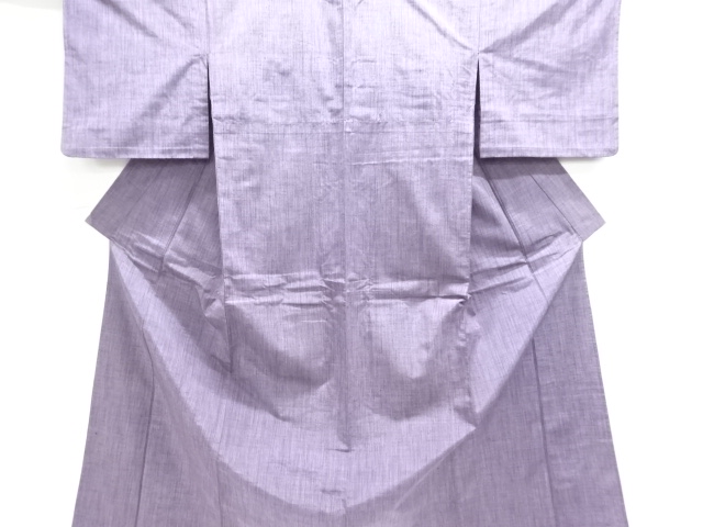 JAPANESE KIMONO / ANTIQUE HITOE TSUMUGI 