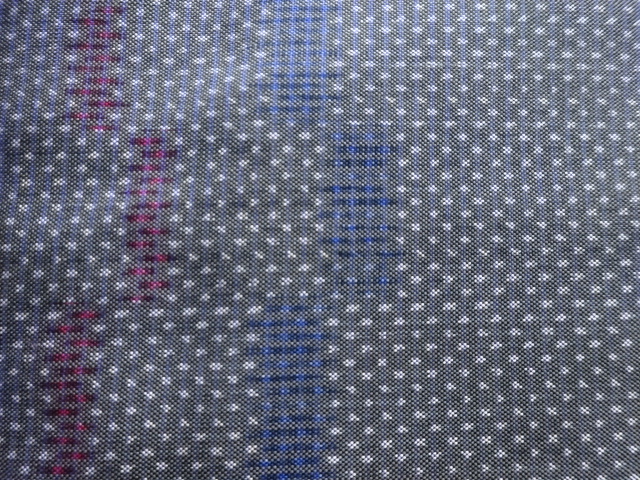 JAPANESE KIMONO / ANTIQUE DORO OSHIMA TSUMUGI KIMONO / VARIED STRIPE P