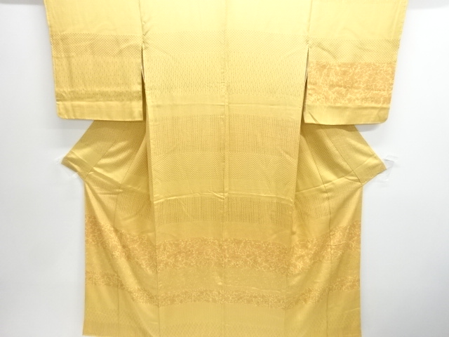 JAPANESE KIMONO / TSUKESAGE KOMON / PLANT PATTERN 