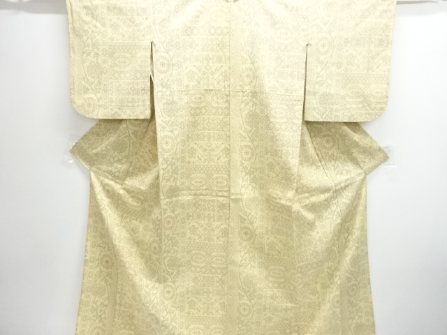 JAPANESE KIMONO / ANTIQUE HANA-SARU KIMONO FOR SUMMER PATTERN: ORI-DAS