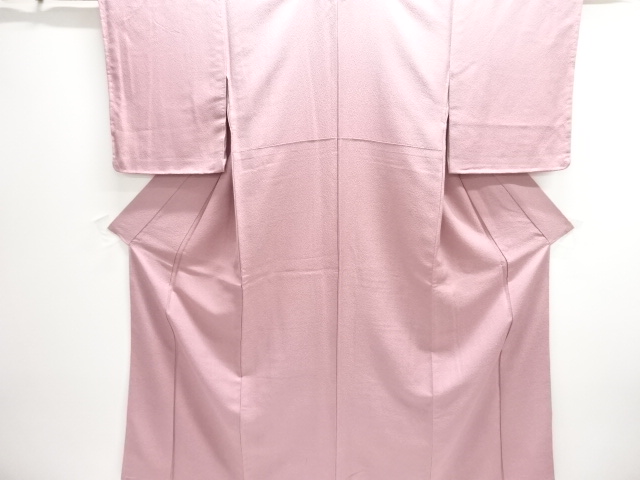 未使用品　織り柄色無地着物