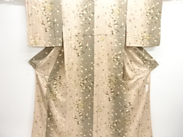 JAPANESE KIMONO / KOMON / WEEPING SAKURA