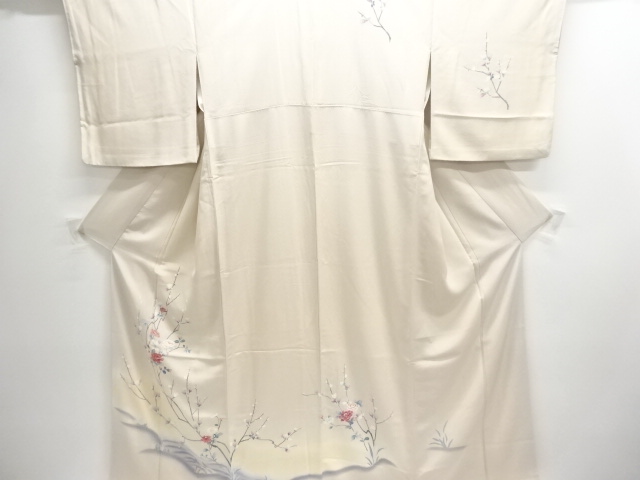 JAPANESE KIMONO / HOMONGI / FLOWER BRANCH 