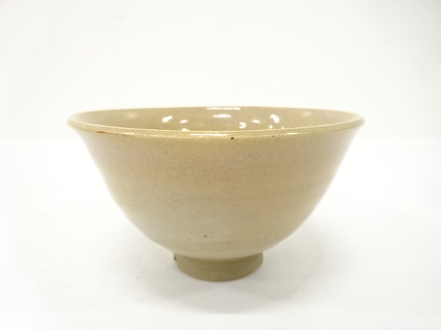 作家物　灰釉　茶碗
