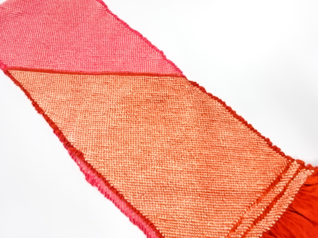 SILK Tie-dye obiage for furisode