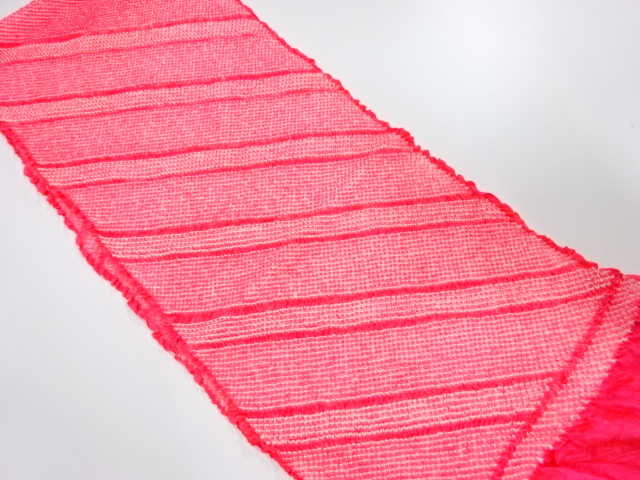 SILK Tie-dye obiage for furisode