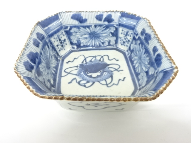 古伊万里　染付　鉢