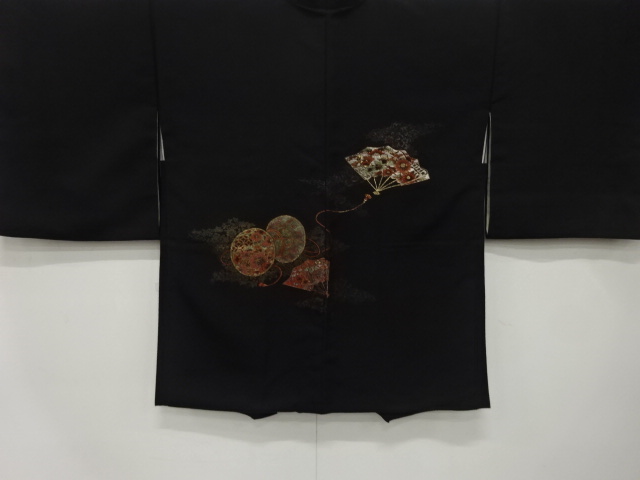 JAPANESE HAORI / URUSHI / WOVEN FLORAL PLANTS