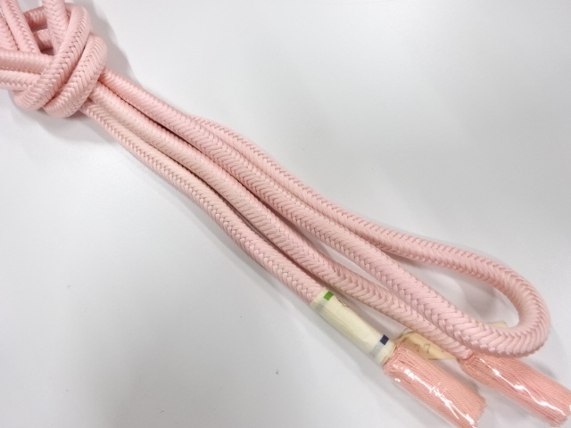 未使用品　正絹　撚り房　手組帯締め