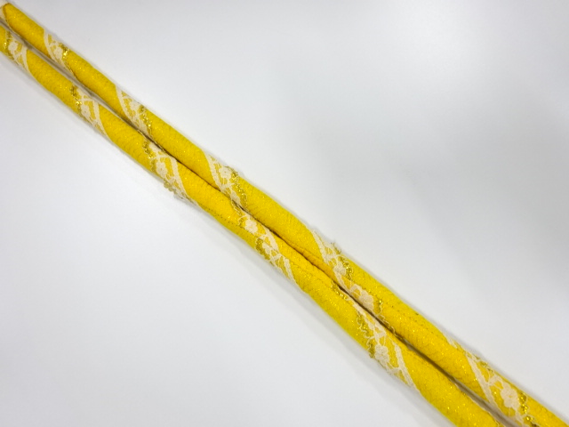 未使用品　正絹　撚り房　丸くげ