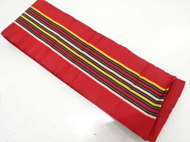 JAPANESE KIMONO / HANHABA OBI / CHIKUZEN HAKATA 