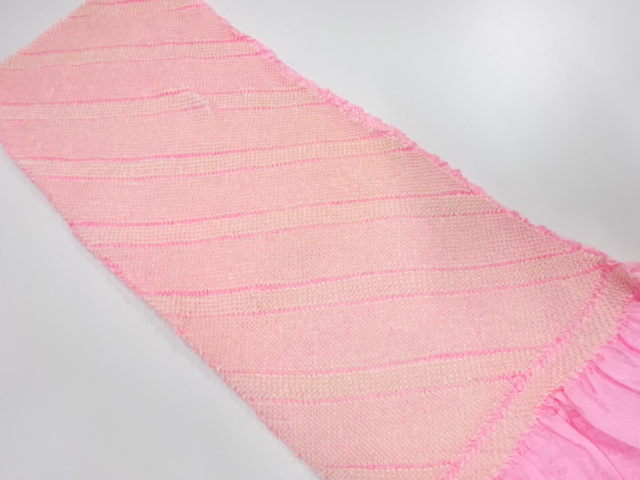 SILK Tie-dye obiage for furisode