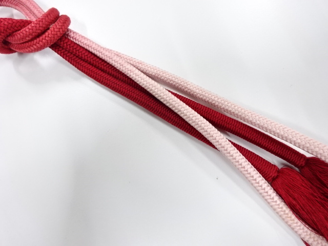 正絹　手組帯締め