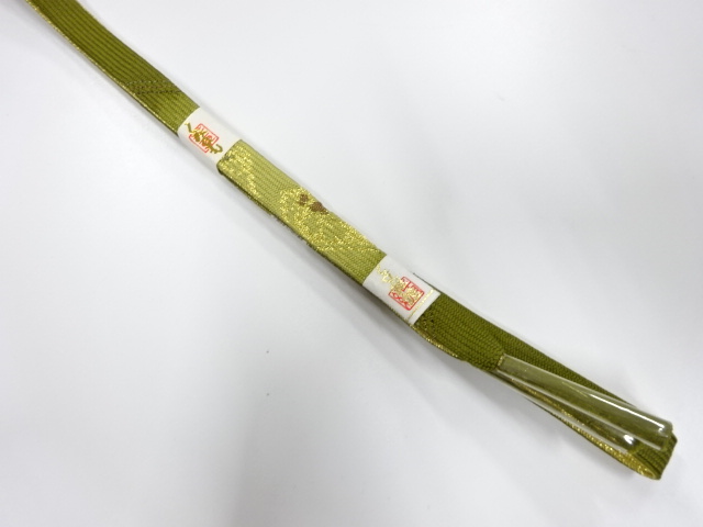 未使用品　正絹　手組帯締め