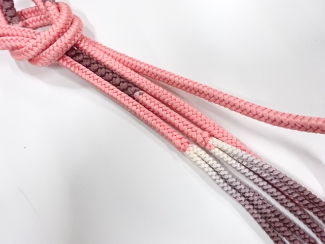 正絹　手組帯締め