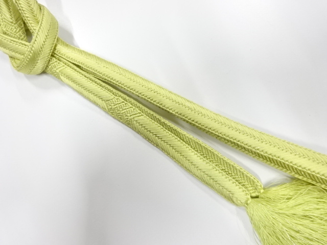 正絹　手組帯締め