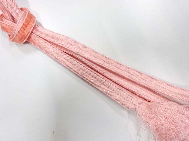 正絹　手組帯締め