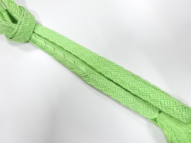 正絹　手組帯締め