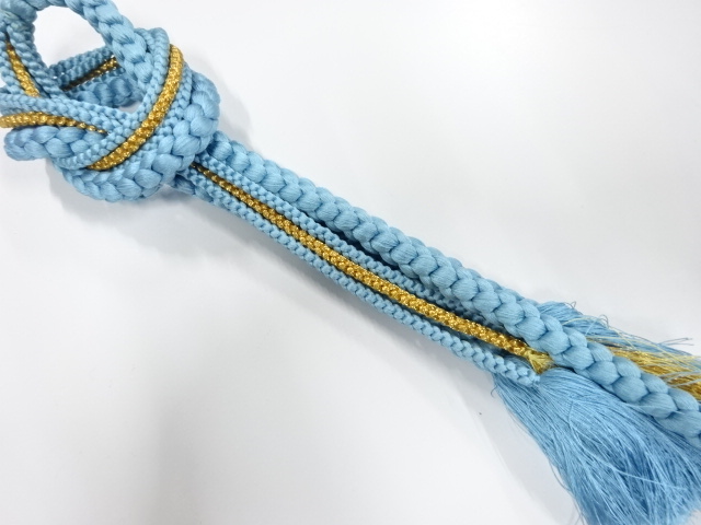 正絹　手組帯締め