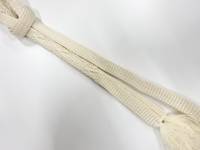 正絹　手組帯締め