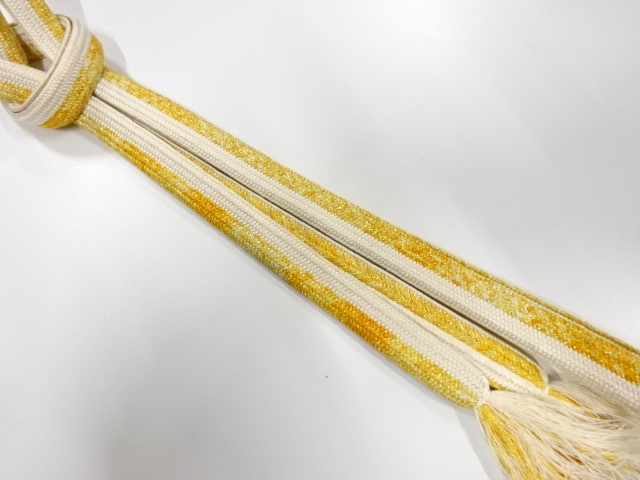 正絹　手組帯締め