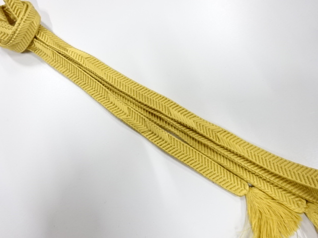 正絹　手組帯締め