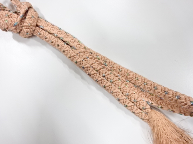 正絹　手組帯締め