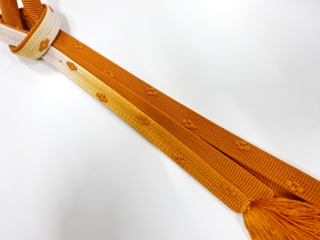 正絹　手組帯締め